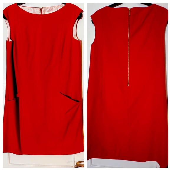 kate spade Dresses & Skirts - KATE SPADE Maraschino Red Sallie Shift Dress Sz 8 Medium Christmas Holiday Party